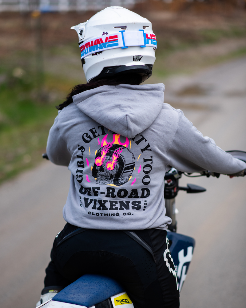Load image into Gallery viewer, Moto Head Unisex Pullover Hoodie