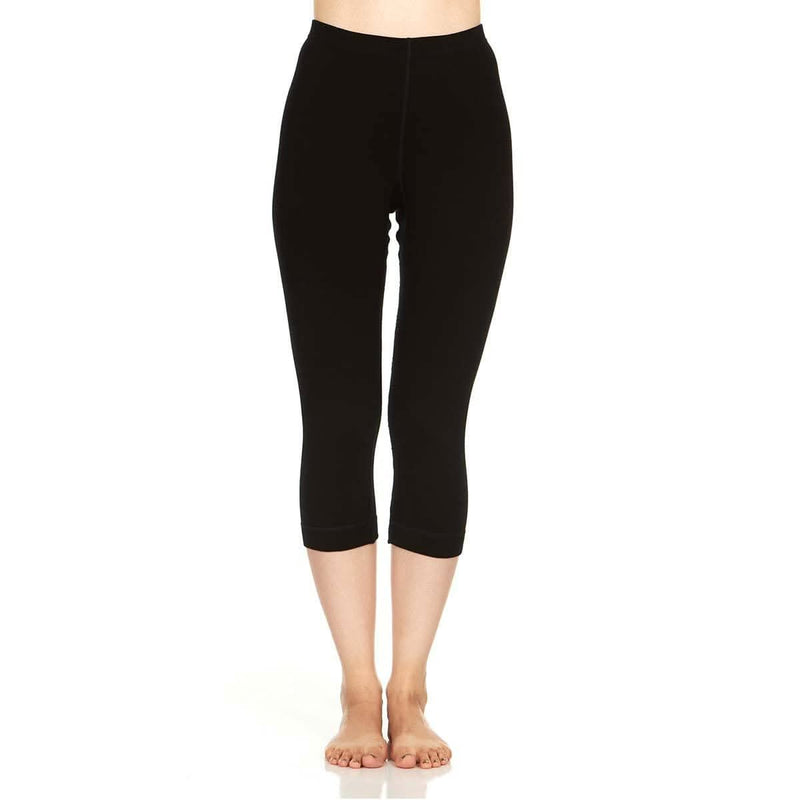 Load image into Gallery viewer, Midweight Women's Ski Bottom 3/4 Length - Woolverino