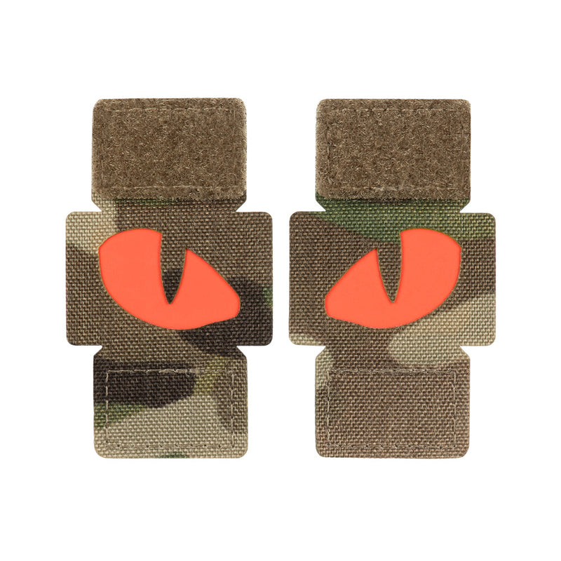 Load image into Gallery viewer, M-Tac Patch Tiger Eyes Laser Cut (couple)