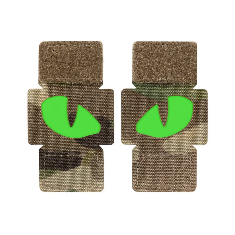 Load image into Gallery viewer, M-Tac Patch Tiger Eyes Laser Cut (couple)