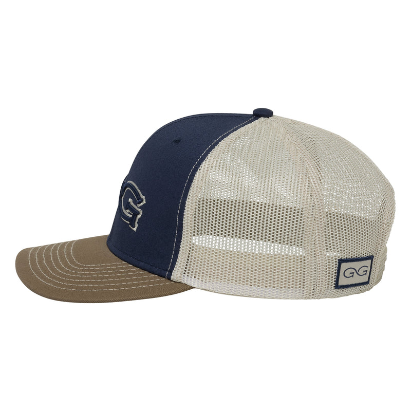Load image into Gallery viewer, Deep Water Cap | TriColor | Stone MeshBack | Branded