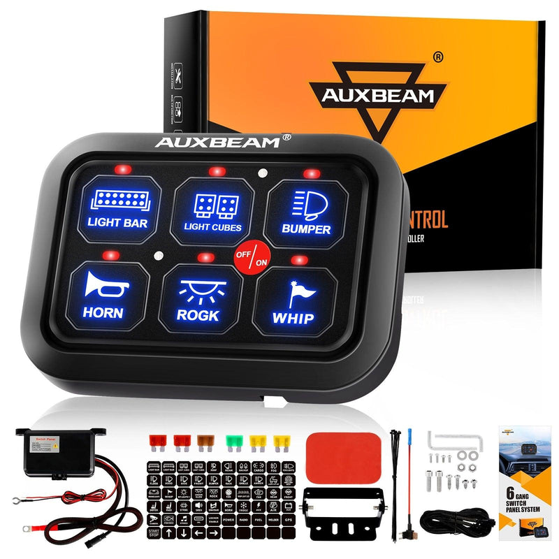 Load image into Gallery viewer, Single Series 6/8 Gang LED Switch Panel,Off Road Light Controller