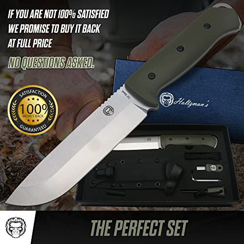 Load image into Gallery viewer, The Bushwhacker D2 Steel Bushcraft Survival Knife Gift Set (Selection)