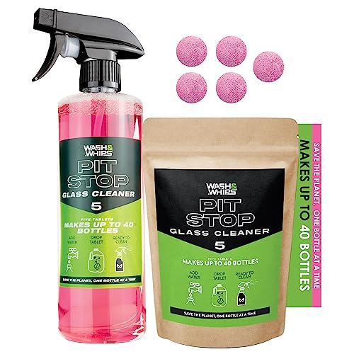 Load image into Gallery viewer, WASH&WHIPS Pit Stop Glass Cleaner / All Surface Cleaner Refill Tablets (Makes 5 Gallons)