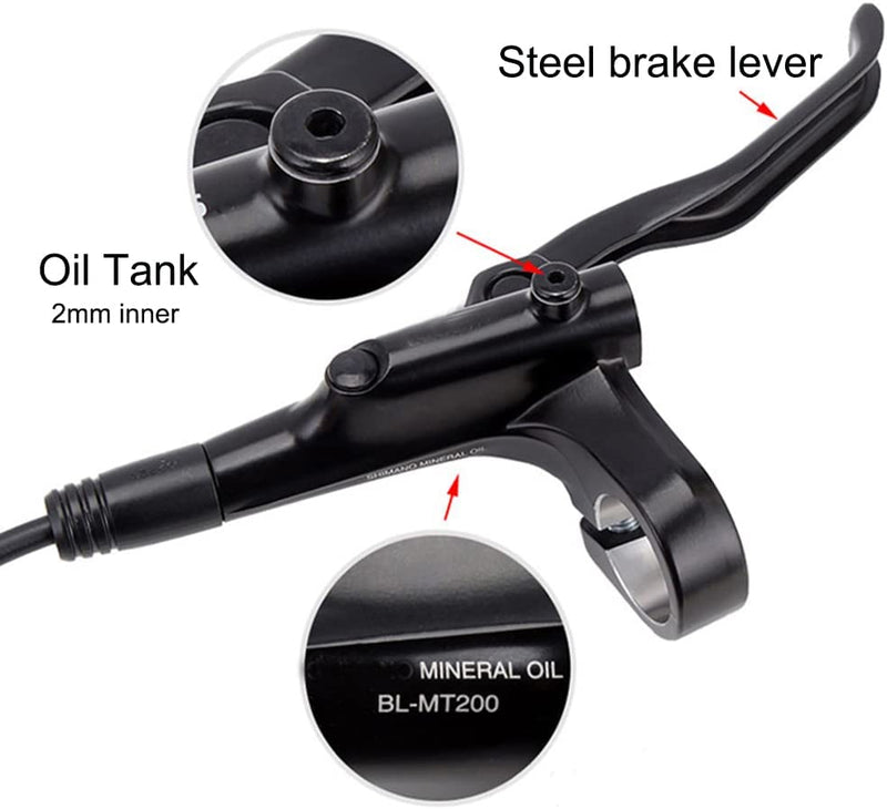 Load image into Gallery viewer, Shimano BR-MT200 Hydraulic Disc Brake Set