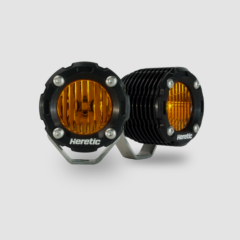Load image into Gallery viewer, BA-1R Amber LED Pod Light Pair Pack