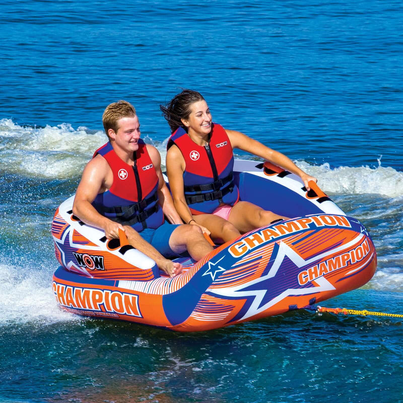 Load image into Gallery viewer, WOW Watersports Champion 2-Person Towable