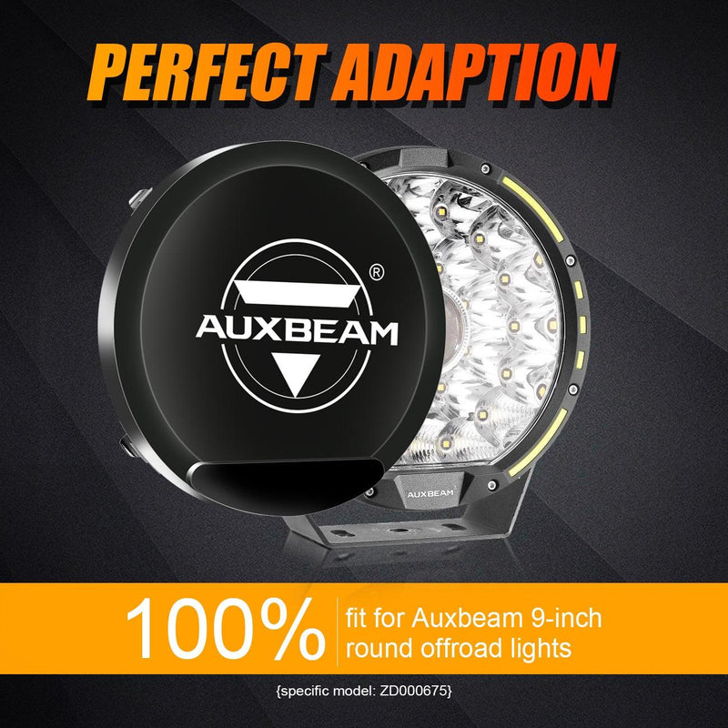 Load image into Gallery viewer, (2pcs/set) 9 Inch Round LED Driving Light Black Cover Light Shield Cover
