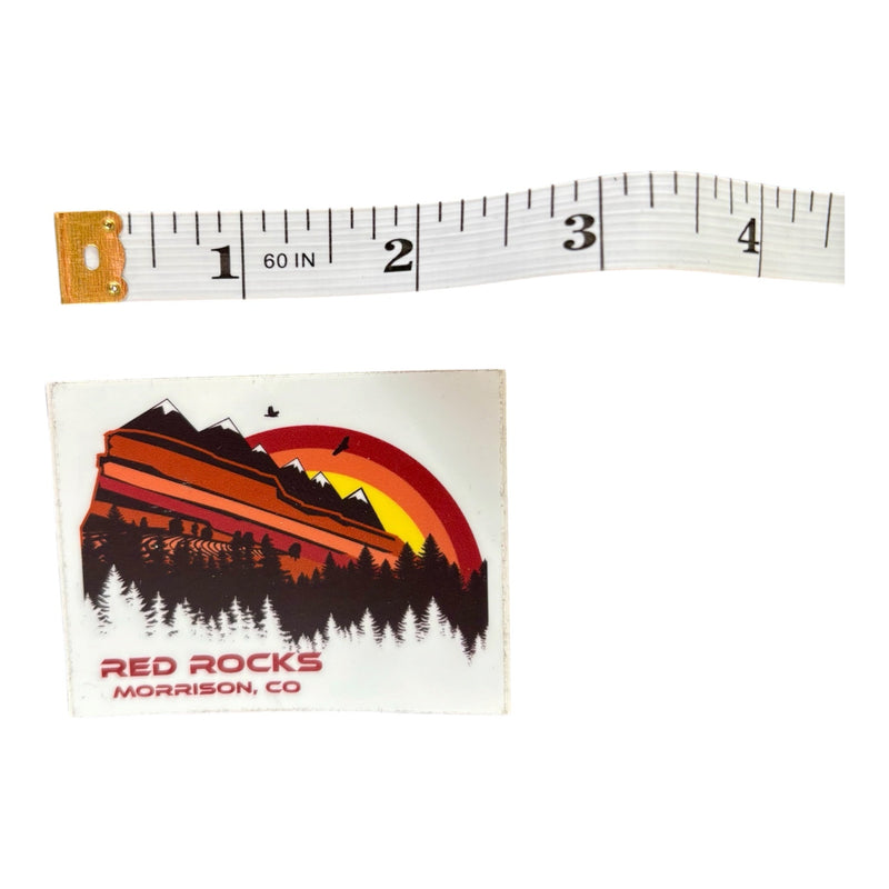 Load image into Gallery viewer, Rainbow Red Rocks Sticker