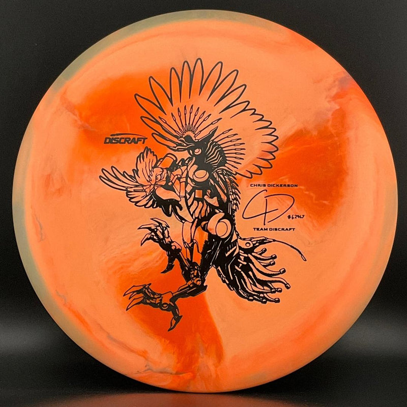 Load image into Gallery viewer, Swirl ESP Buzzz *Les White Stash* - 2022 Chris Dickerson Robot Chicken - Orange Peach