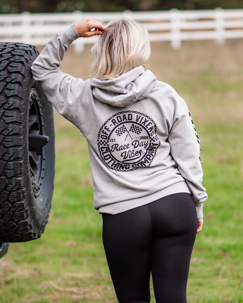 Load image into Gallery viewer, Race Day Vibes Unisex Pullover Hoodie