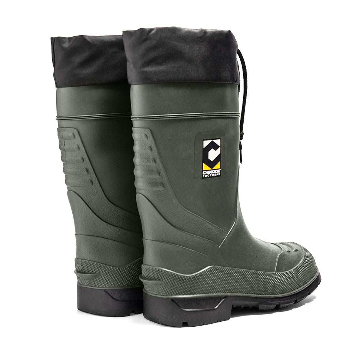 Badaxe Waterproof Rubber Boot – Green - Skoutley Outdoors LLC