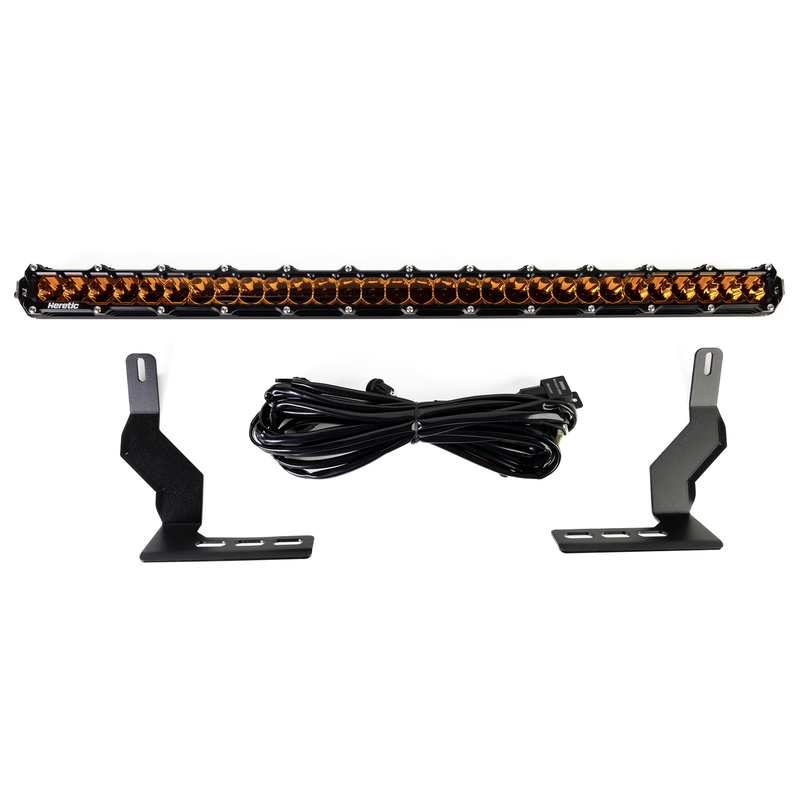 Load image into Gallery viewer, Toyota Tundra - Behind The Grille - 30 Inch Light Bar - Amber Lens