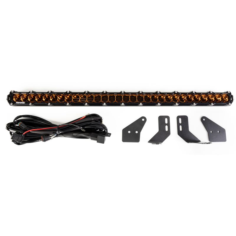 Load image into Gallery viewer, Ford F150 Raptor (2017-2021) - Behind The Grille 30" LED Light Bar - Amber Lens