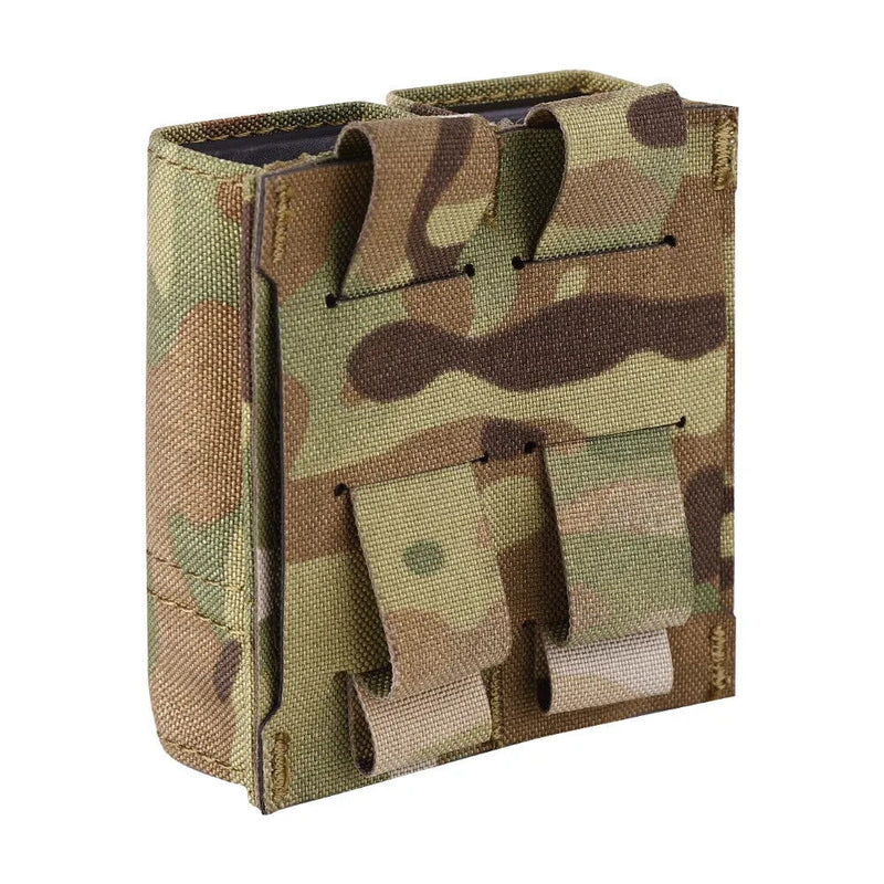 Load image into Gallery viewer, KRYDEX Tactical 9mm Pistol Magazine Pouch Mag Holder - Multicam / MOLLE Mounted
