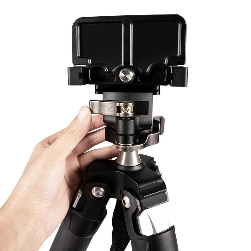Load image into Gallery viewer, Universal Rifle Saddle Mount – Hunting Tripod Clamp, Arca-Swiss & Picatinny