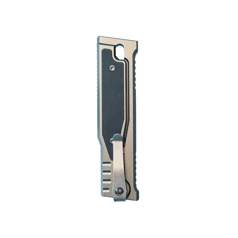 Load image into Gallery viewer, MUCITUP Rampart Tanto Sliding Blade Knife 3" D2 Steel Tactical Steel