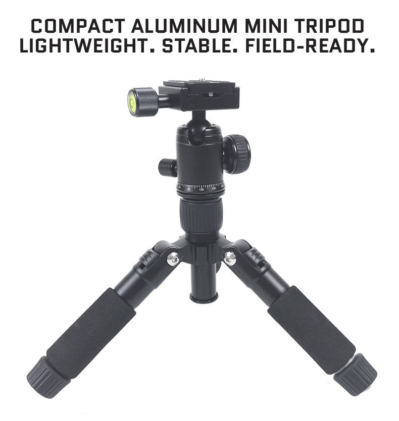 Load image into Gallery viewer, Linkogear A225 + Q26 Mini Tabletop Tripod w/ Ball Head 1/4"-20 Mount