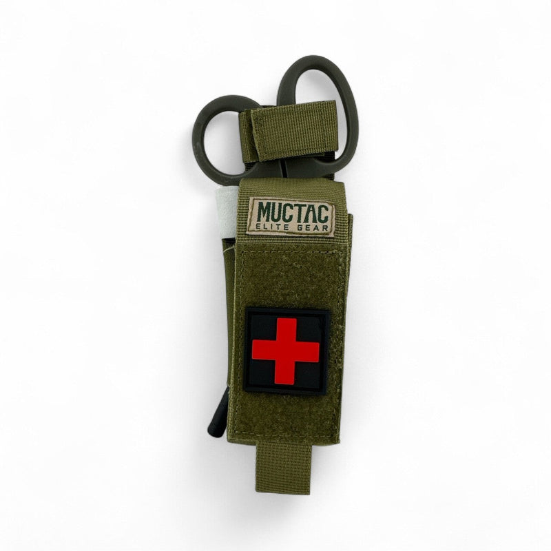 Load image into Gallery viewer, MUCTAC Tourniquet Pouch with Trauma Shears – Tourniquet NOT Included