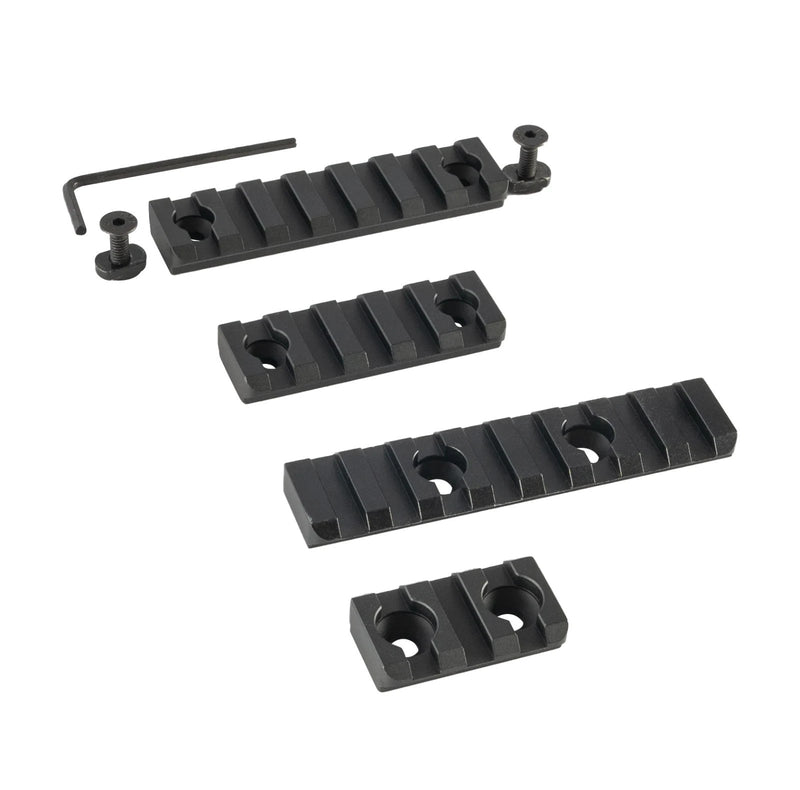 Load image into Gallery viewer, LINKOGEAR MLOK-Style Picatinny Rail 3-13 Slot 6061-T6 Aluminum + Hardware Tool