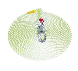 Load image into Gallery viewer, 5/8" x 50 Ft Lifeline w/Double Locking Hook | 96805