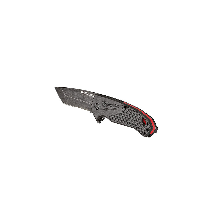 Load image into Gallery viewer, Milwaukee 48-22-1998 3 in. HARDLINE™ Serrated Tanto Blade Pocket Knife