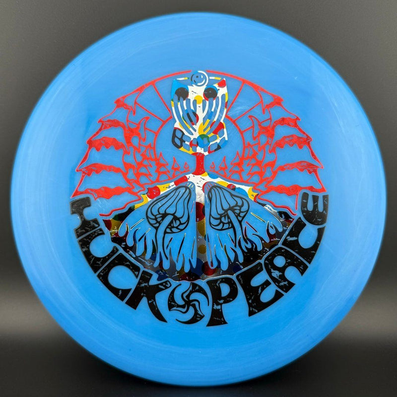 Load image into Gallery viewer, Soft Neo Spore - Huk Lab Peace Triple Foil Stamp