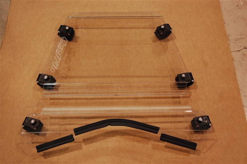 Load image into Gallery viewer, Trail Armor CoolFlo Windshield with Fast Clamps for 2014-19 Polaris Sportsman ACE / XC model