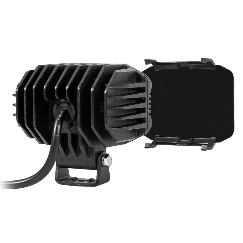 Load image into Gallery viewer, 4 Inch LED Pod Lights Black Cover Light Shield Cover