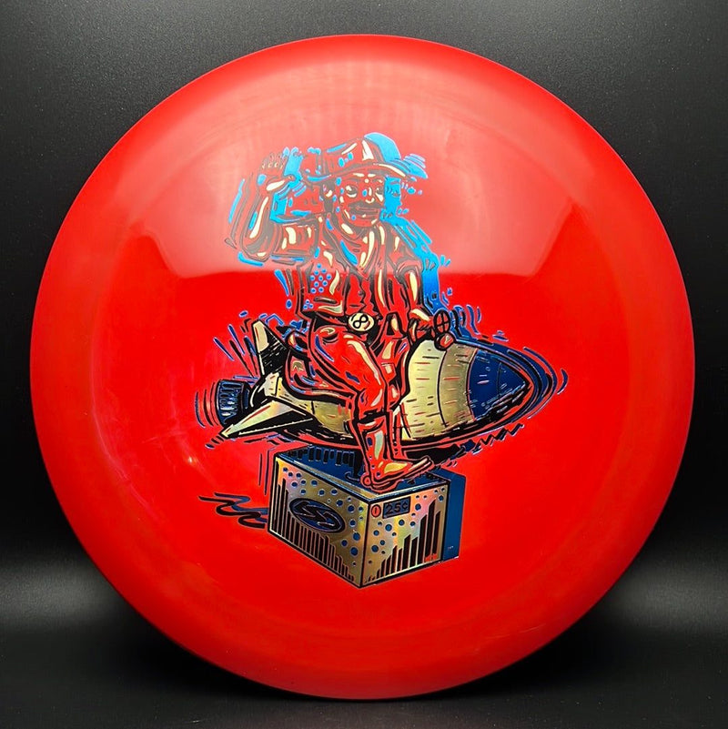 Load image into Gallery viewer, Bravo Bowie - "Ride Em Rocket Cowboy" Triple Foil
