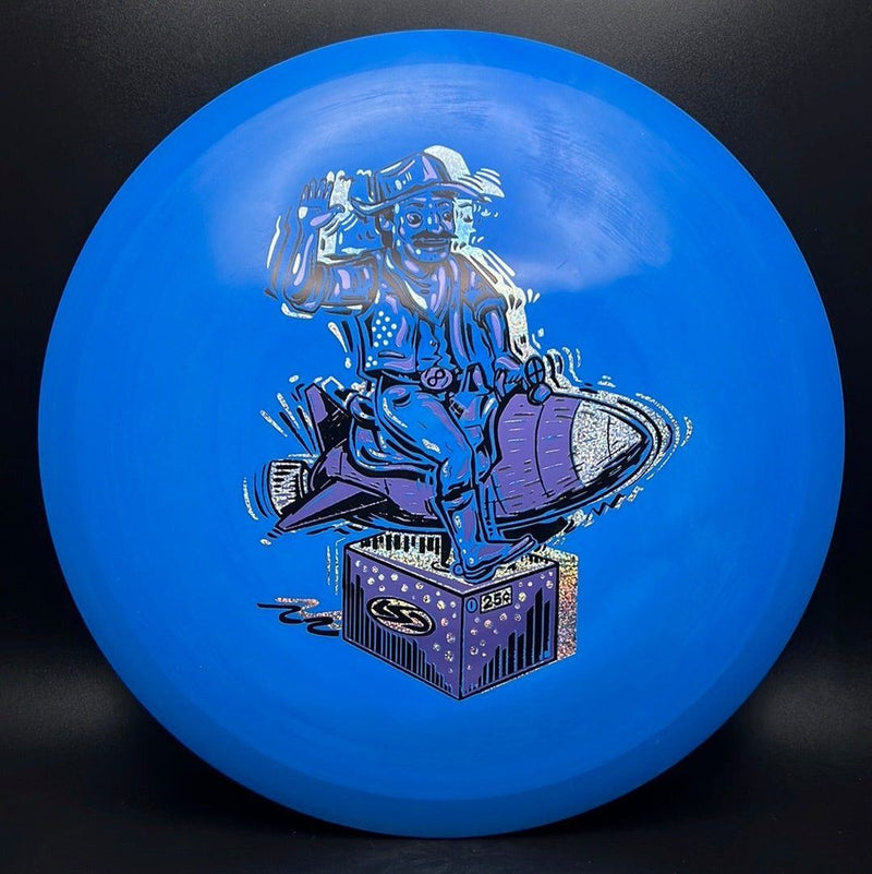 Load image into Gallery viewer, Bravo Mockingbird - "Ride Em Rocket Cowboy" Triple Foil