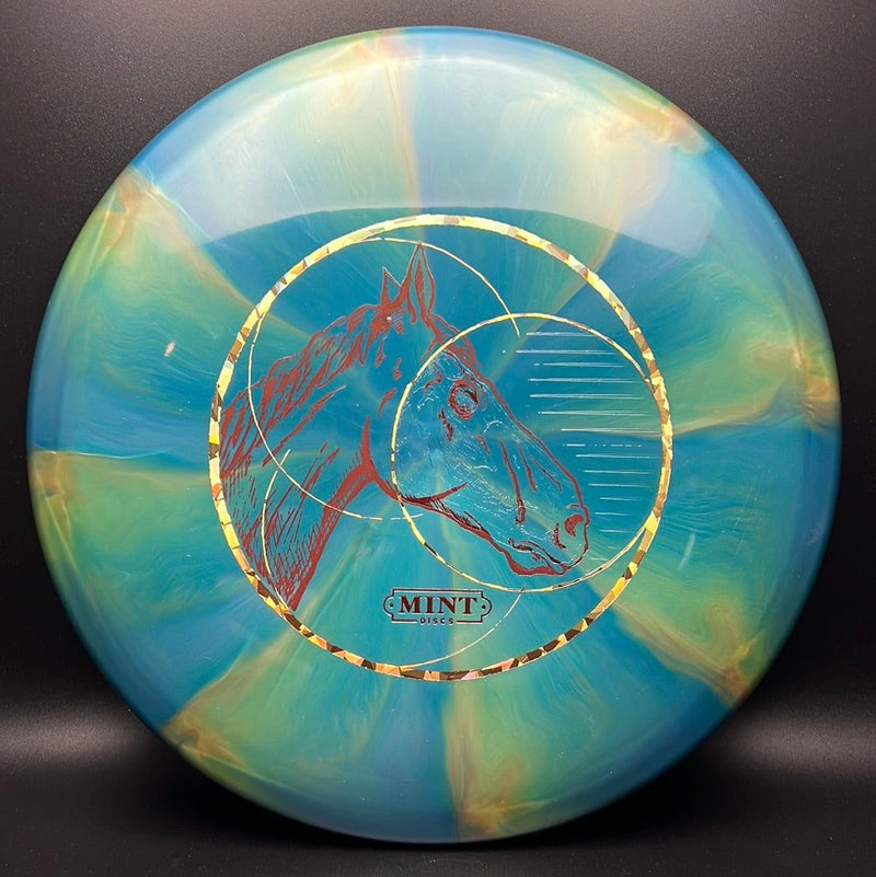 Load image into Gallery viewer, Sublime Swirl Mustang - "UV X-Ray" by ZAM - UV Reactive Foil