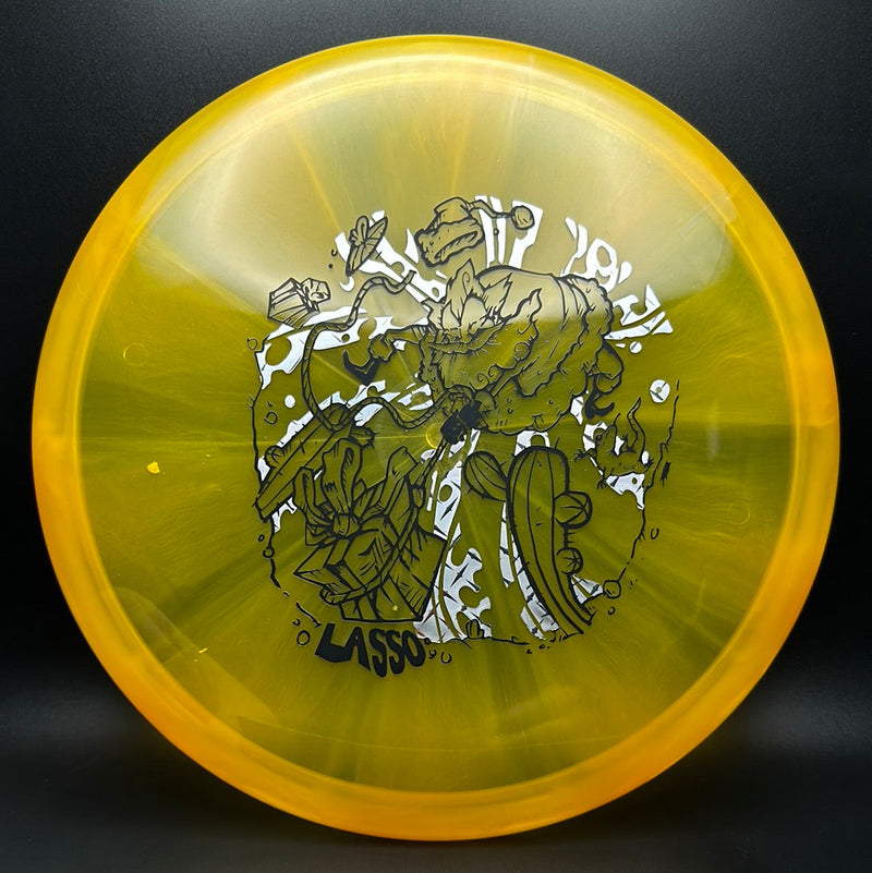 Load image into Gallery viewer, Eternal Lasso - Christmas Stamp by Jef Wind