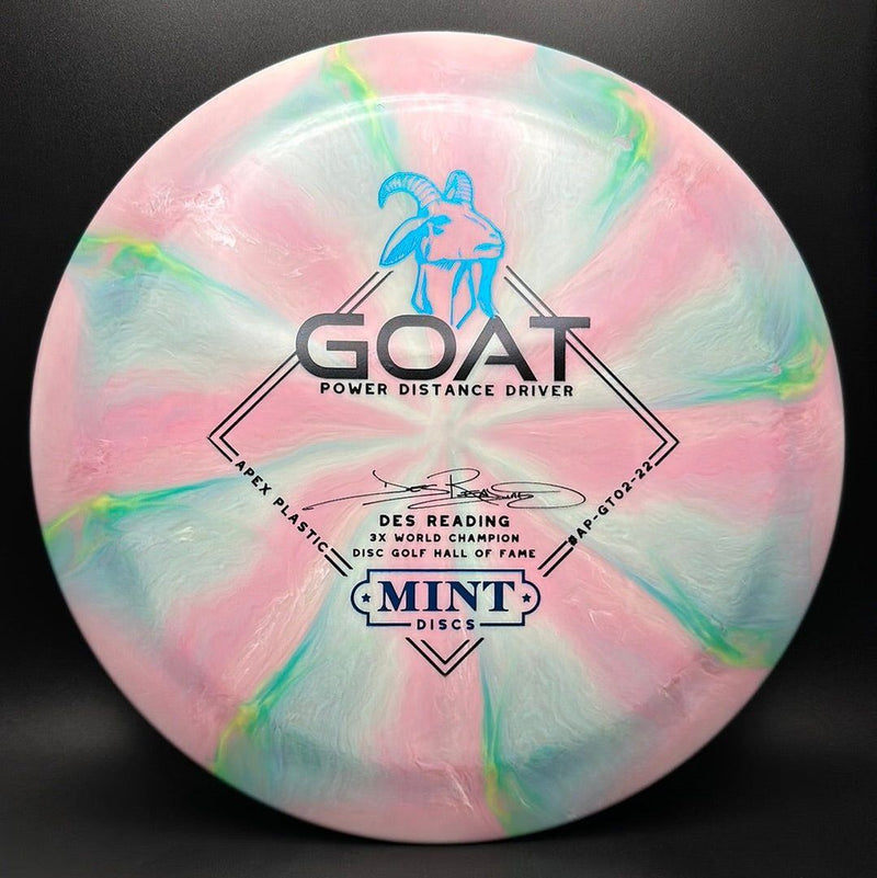Load image into Gallery viewer, Swirly Apex Goat - 3x Des Reading Signature Series