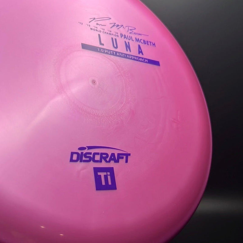 Load image into Gallery viewer, Titanium Luna - First Run - Paul McBeth