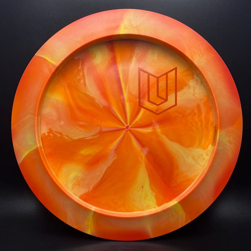 Load image into Gallery viewer, ESP Swirl Nuke - Paul Ulibarri Shield Bottom Stamp