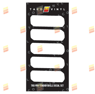 Load image into Gallery viewer, 2014-2021 Tundra Grille Decals