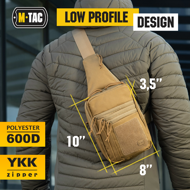 Load image into Gallery viewer, M-Tac Tactical Bag Shoulder Chest Pack with Sling & Loop Panel