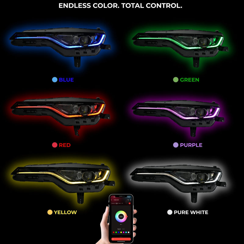 Load image into Gallery viewer, Chevrolet Camaro RS/SS RGBWA DRL Boards (2019-2024)