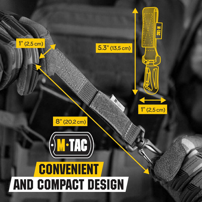 Load image into Gallery viewer, M-Tac Key Holder for Belt with Carabiner Key Clip
