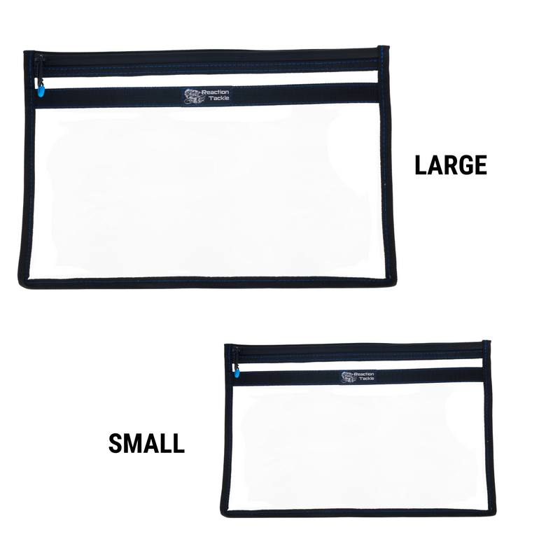 Load image into Gallery viewer, Reaction Tackle Clear Storage Bag Tackle Pak - Water-Resistant Plastic Storage