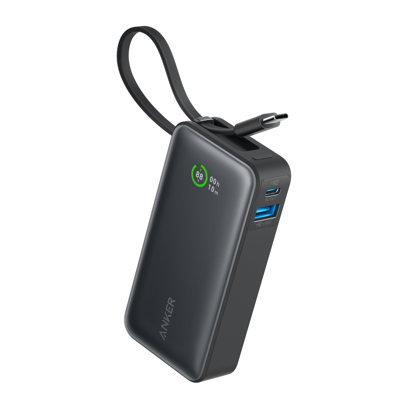 Load image into Gallery viewer, Anker Nano Power Bank (30W, Built-In USB-C Cable)