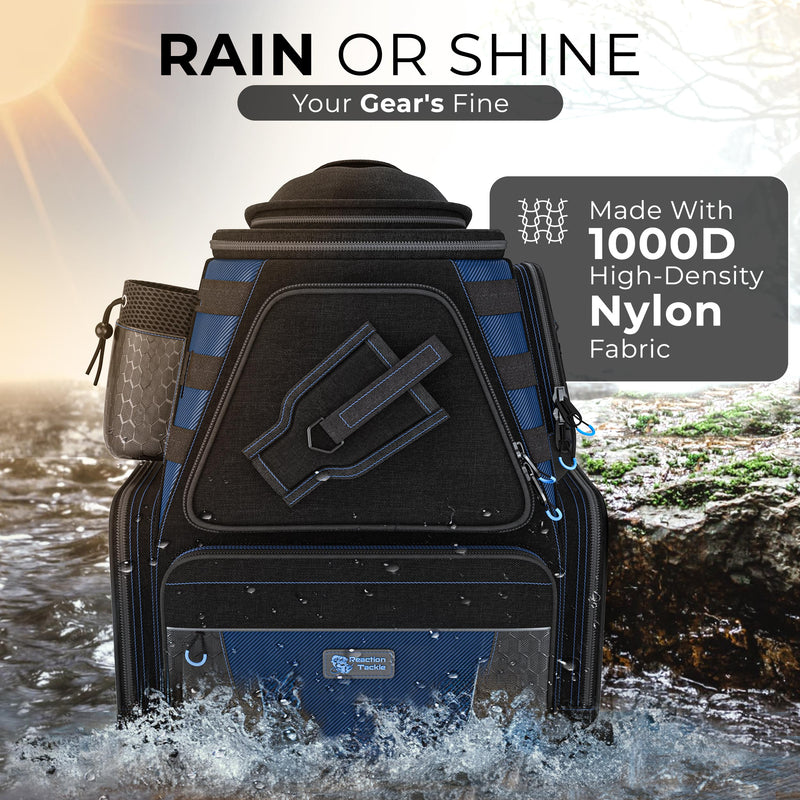 Load image into Gallery viewer, Reaction Tackle Fishing Tackle Backpack- Trays included
