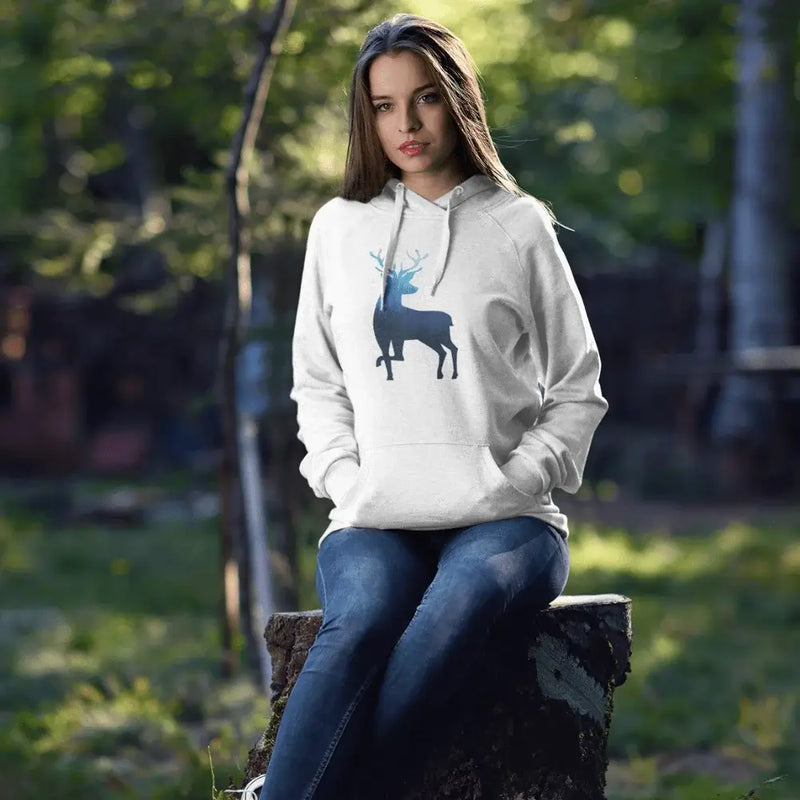 Load image into Gallery viewer, Deer Color 2 Women Hoodie