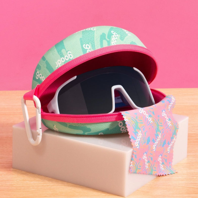 Load image into Gallery viewer, "Gnarliest Case Scenario” Wrap Sunglasses Case with Carabiner