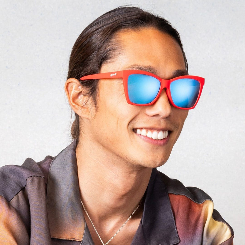Load image into Gallery viewer, "Kisses Canvas, Sells It For Fortune" Polarized Pop G Sunglasses
