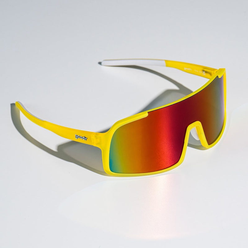 Load image into Gallery viewer, "LIVES LIFE IN ALL-CAPS" ASTRO G Polarized Sunglasses