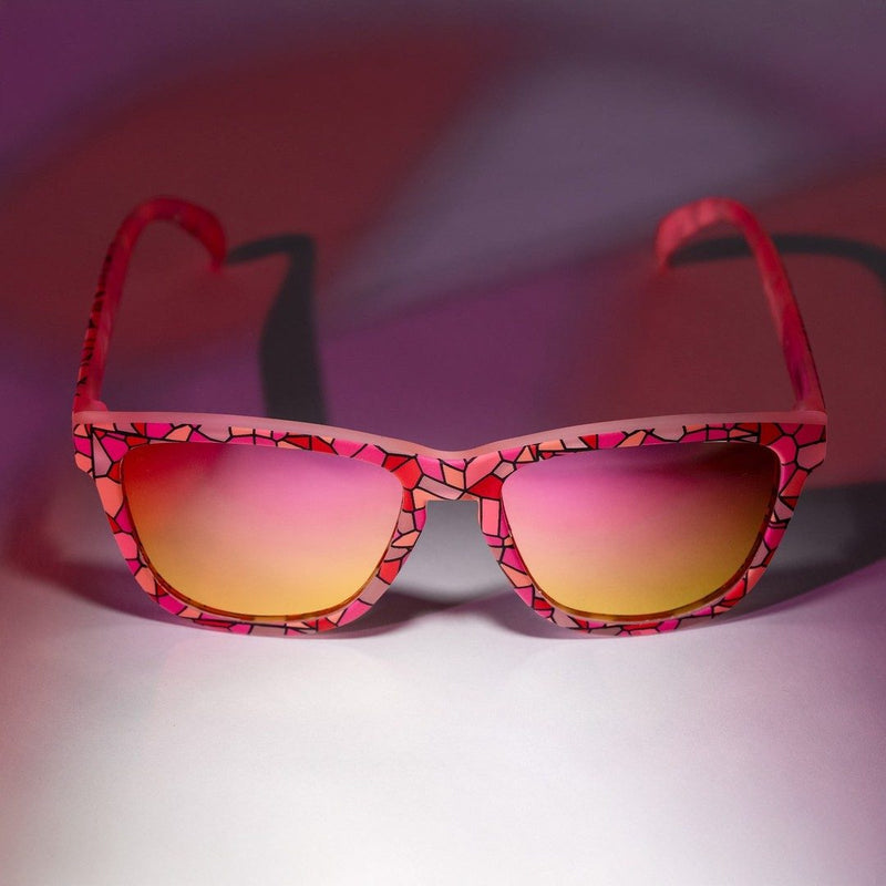 Load image into Gallery viewer, "Stained Glass Sex Symbol” OG Polarized Sunglasses