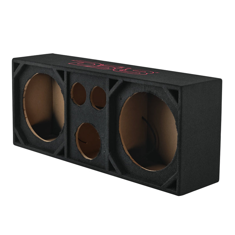 Load image into Gallery viewer, Dual 12” + Dual 4” Tweeter + 2” Driver Ported Voceteo Empty Enclosure | Speakon-Ready