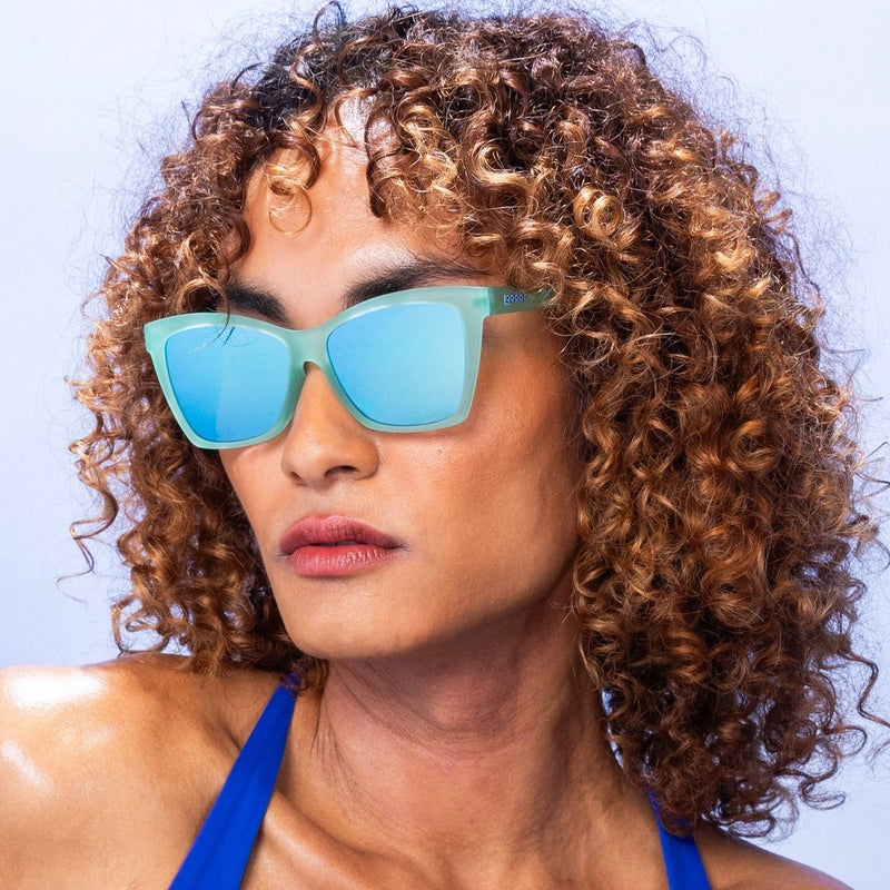 Load image into Gallery viewer, "Will Brake For Mermaids" Polarized Pop G Sunglasses